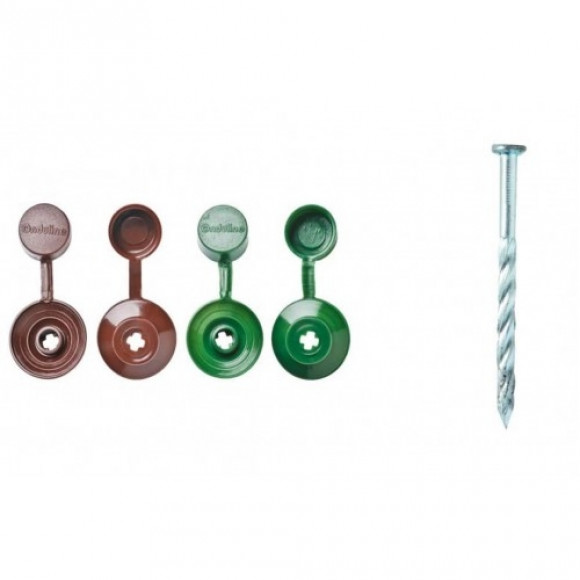 Kit Prego/anilh Verde Onduline              