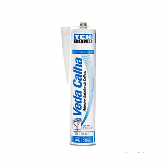 Veda Calha Tekbond Incolor 280gr            