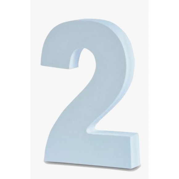 Numero Pvc 2  20cm Lorenfer                 