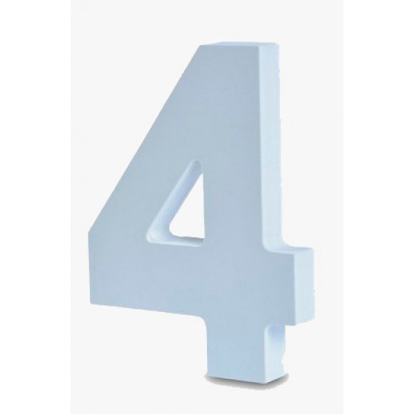 Numero Pvc 4 15cm Lorenfer                  