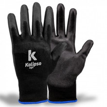 Luva Pu Preta Tam.09 G Kalipso              