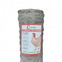 Tela Galinheiro Fio 23 1,80x50 Mt Comep     