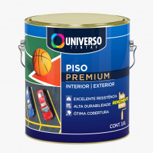 Tinta Piso 3,6lt Preto Universo             