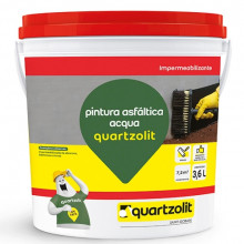Pintura  Asfaltica 3,6lt Acqua Quartzolit   