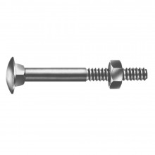 Parafuso Frances C/porc 3/8x71/2 Ciser      