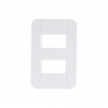 Placa Tramontina 4x2 2p Afast Br Aria       