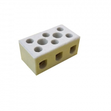 Conector Porcelana Thompson Tripolar 6mm2   
