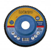 Disco Flap 4.1/2 Grao 120 Lineato Itambe    
