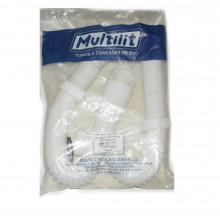 TUBO EXTENSIVEL DUPLO 80 CM BRANCO MULTILIT 