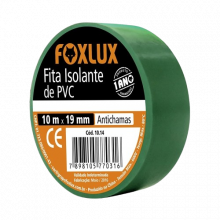 Fita Isolante Verde 19mmx10m Foxlux                         