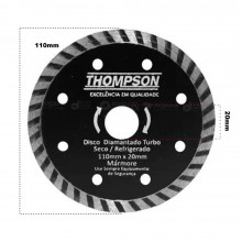 Disco Diamantado Thompson Turbo             
