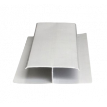 Emenda H Branco Gelo 6mt Plasflex                 