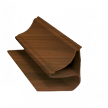Moldura Universal Meia Cana Jacaranda 6m Plasflex 