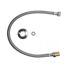 Engate 60cm Esteves Flexivel Trancado Inox  