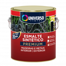 Esmalte Universo 3,6lt Std Preto Fosco      